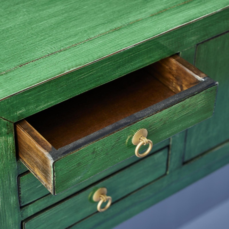  Konsole Yves Vintage grün