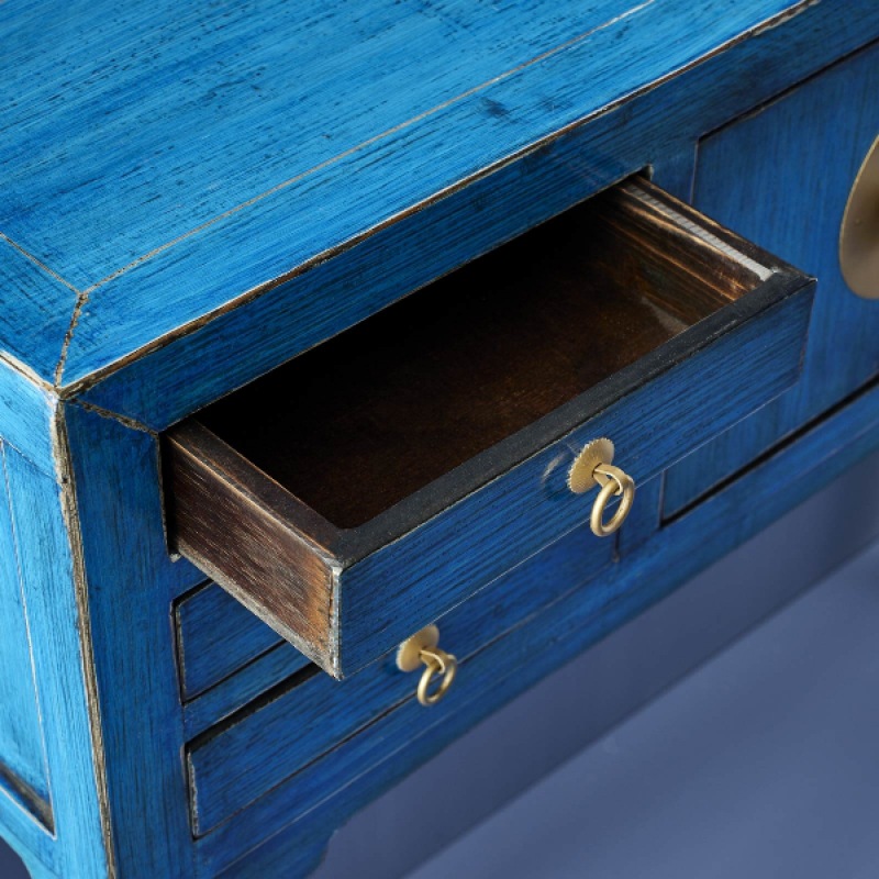  Konsole Yves Vintage blau