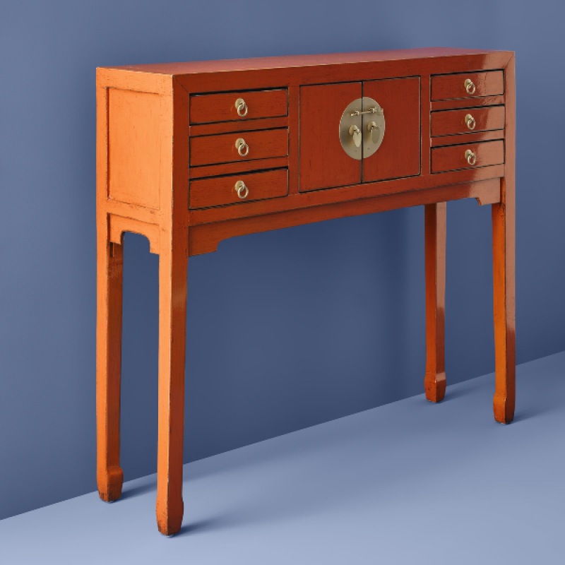  Konsole Yves Vintage orange