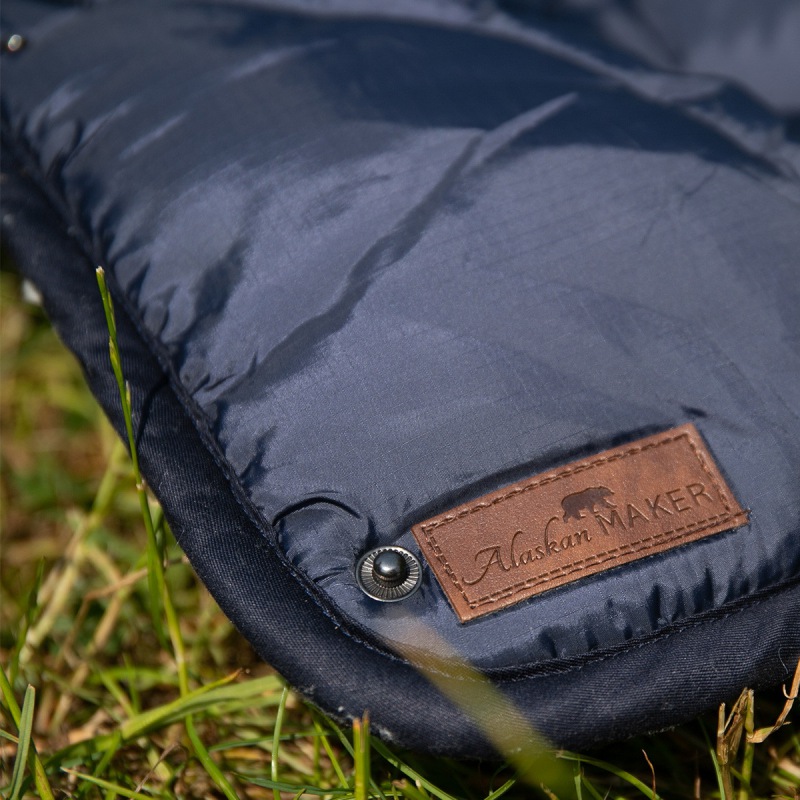  ALASKAN DECKE - CAPE uni blau