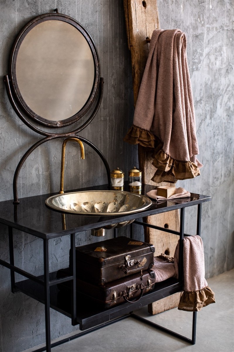  Handtuch Bella Donna Malva-Noce 60 x 100 cm