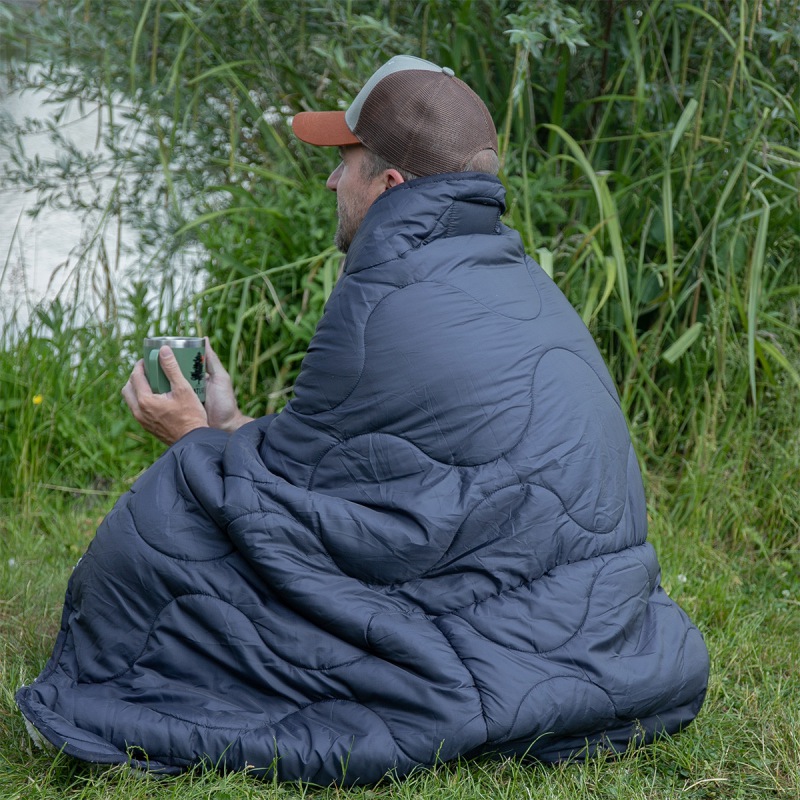  ALASKAN DECKE - CAPE uni blau