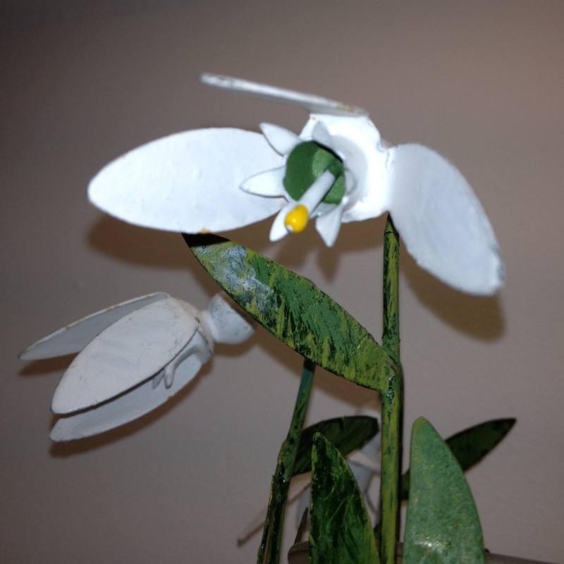  Serie Art Deco Schneeglöckchen, Windlicht