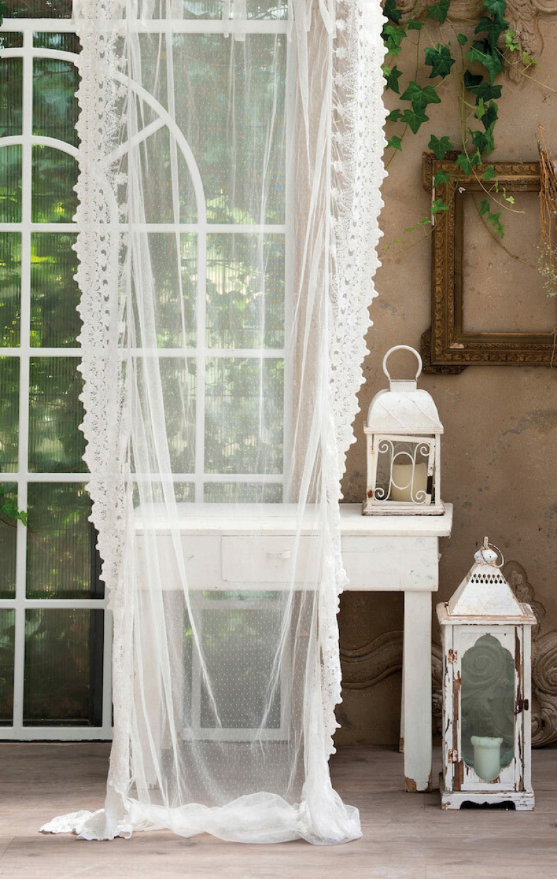  Vorhang Toile Ricamanta 