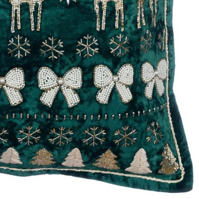  Kissen Grandezza die Natale Winterwald No1