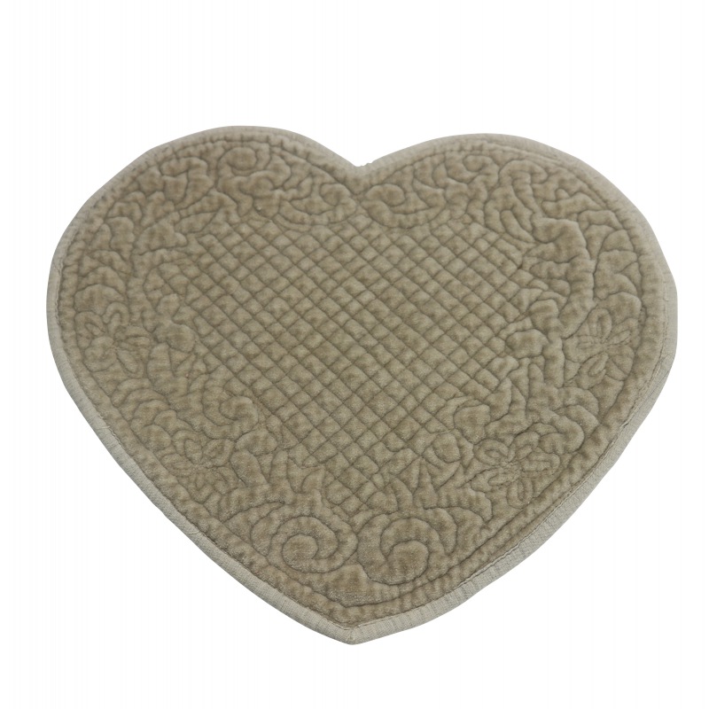  Kleines Herz-Set, Samt sand