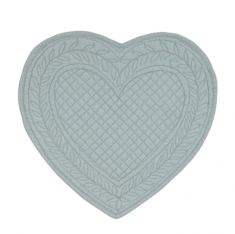  Kleines Herz-Set, pastell-blau