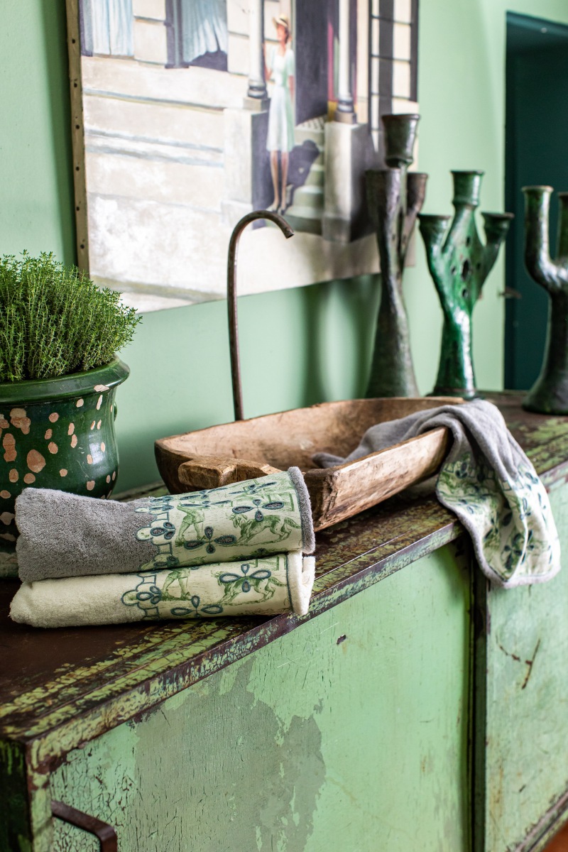  Handtuch Amalfi 40 x 60 cm grau oder ecru