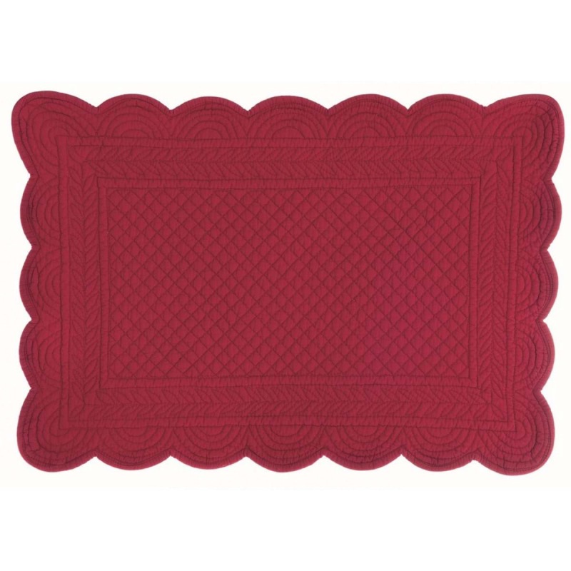  Tischset Boutis rot