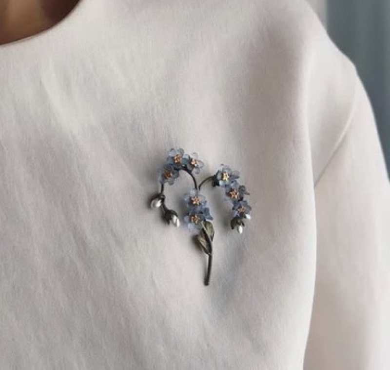  BOTANICA BROSCHE Vergißmeinnicht