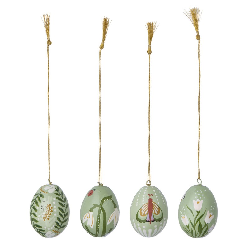  4er Set Ostereier Frühlingsboten