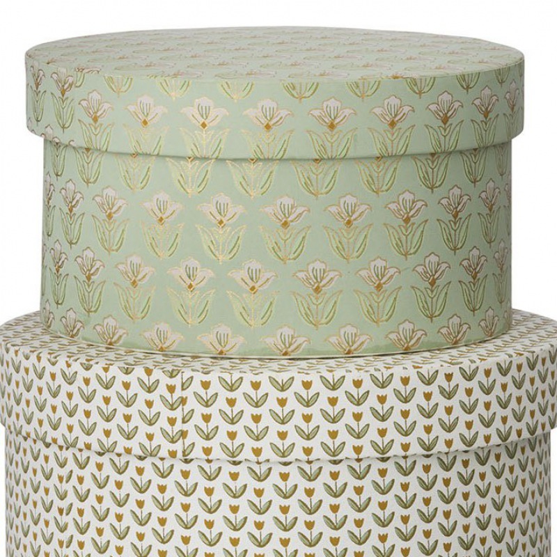  3er-Set Kartons Potpourri Printemps