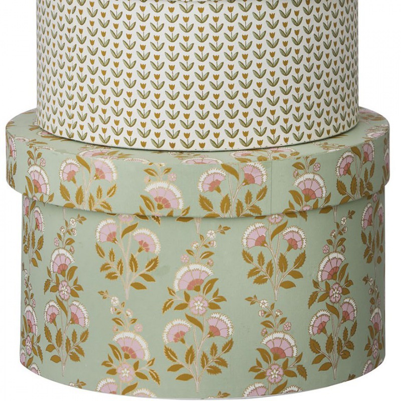  3er-Set Kartons Potpourri Printemps