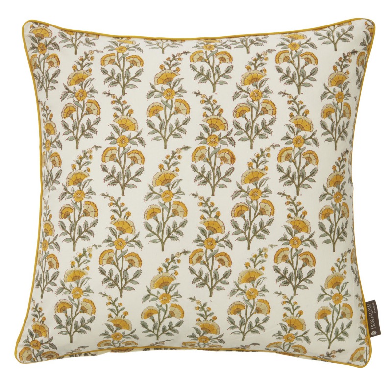  Kissen Fächerblume 50 x 50 cm