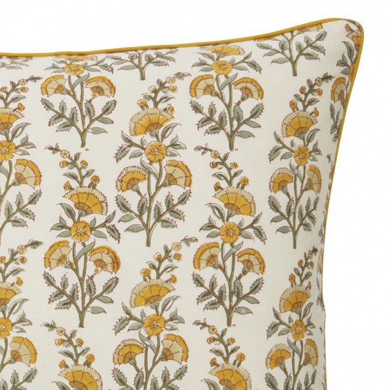  Kissen Fächerblume 50 x 50 cm