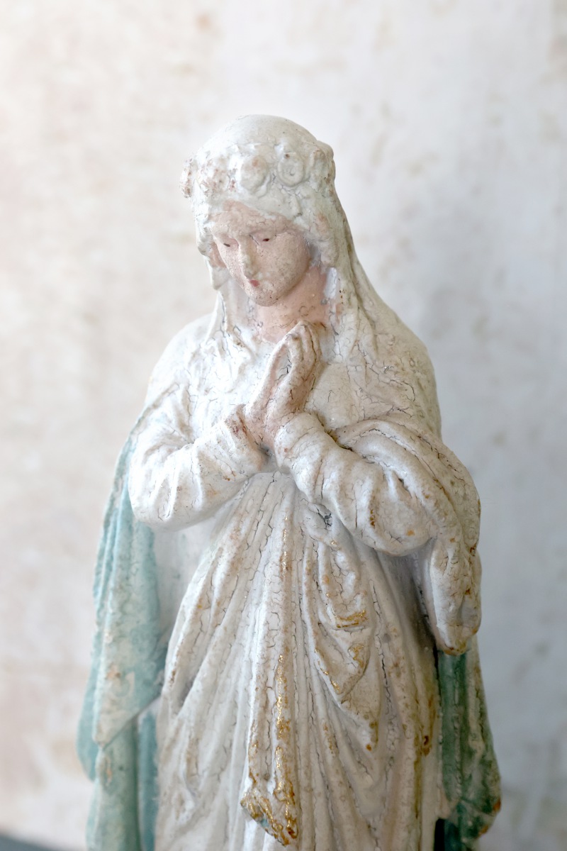  FIGUR Sancta Madonna H 31 cm