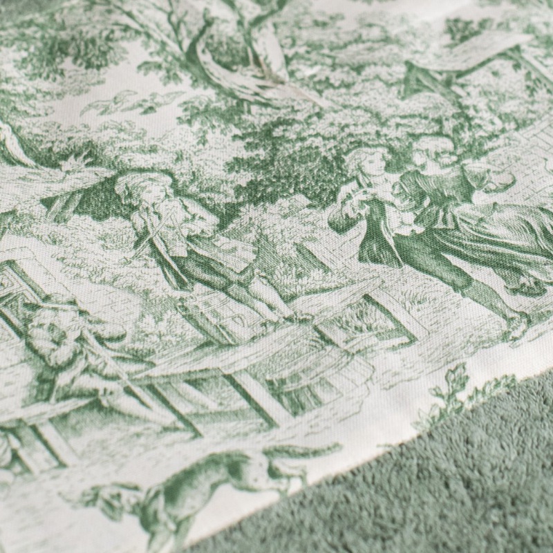  MANUFAKTUR BADTEPPICH Toile de Jouy 50 x 70 cm