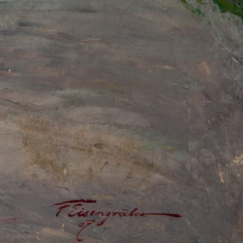  F. Eisengräber - Der Spaziergang (1907) Reproduktion