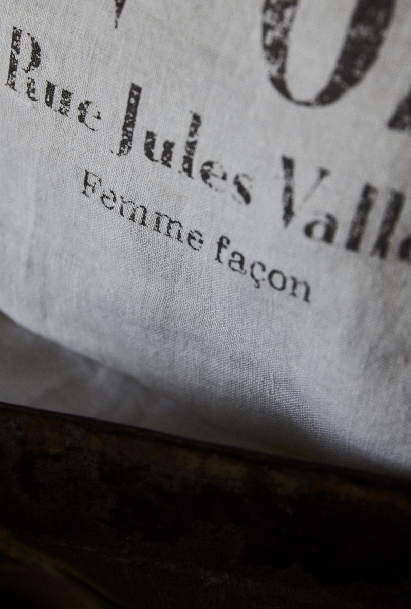  Leinenkissen Marché aux Puces, 50 x 70 cm