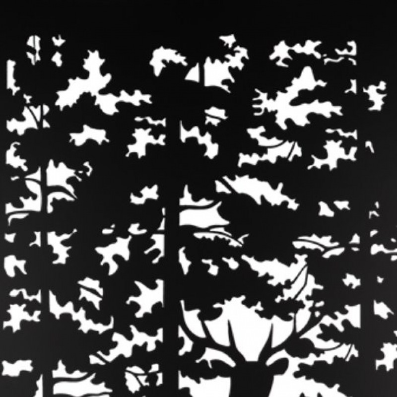  IDYLLE Sichtschutz aus Metall  H186 x B100 cm