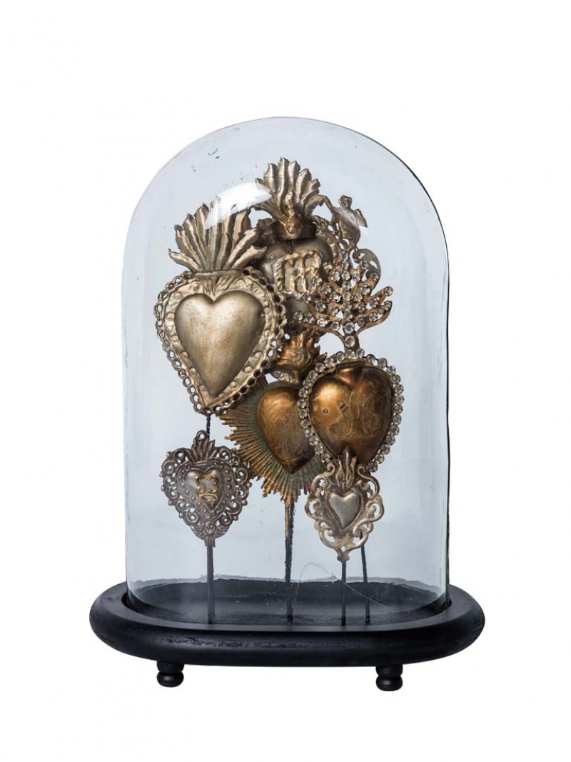  EX VOTO GLASDOME  Cuore votivo