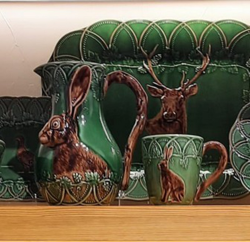  Im Grünen Wald Krug Hase