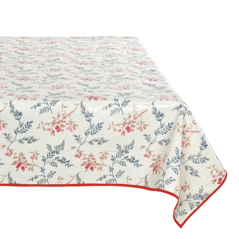  Tischdecke abwischbar, Griotte, 155 x 155 cm 