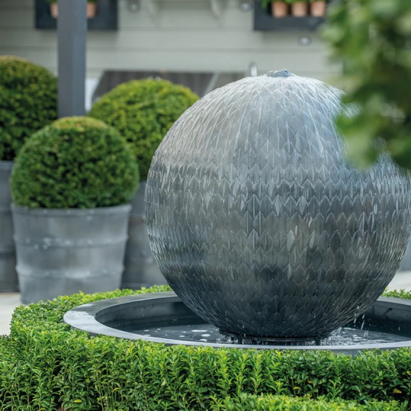 WASSERSPIEL Blätter Ball und Rundes Becken 50-85