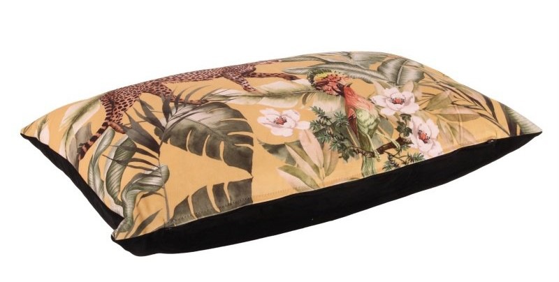  Salon Ambiance Kissen Velvet Rainforest, gelb 40 x 60 cm