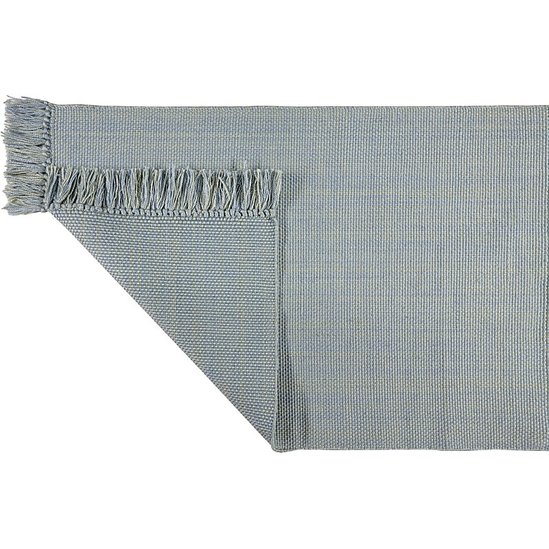  PET - Duo aqua Fransen Läufer 70 x 250 cm