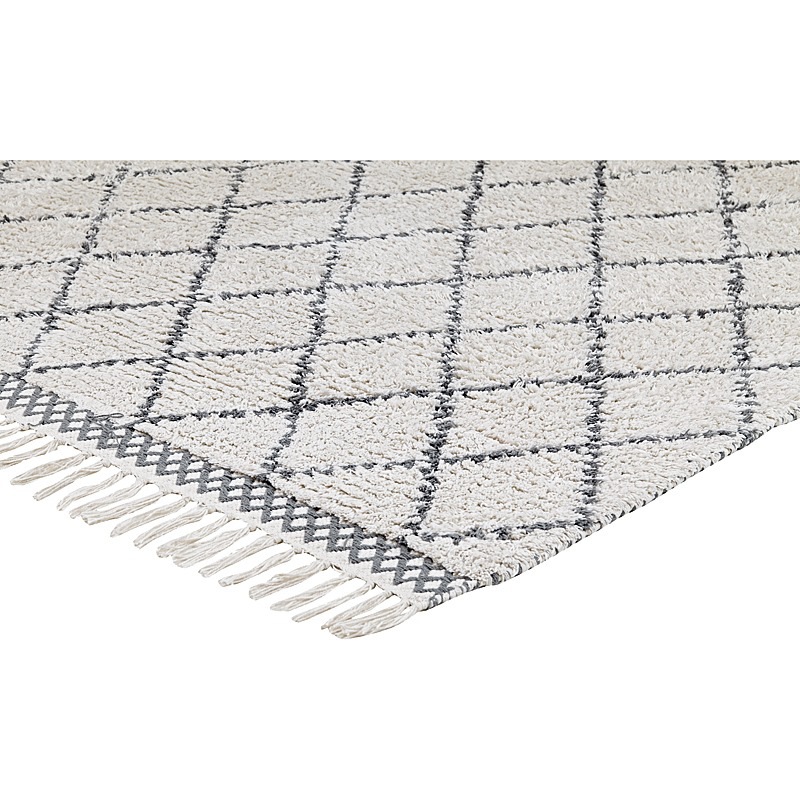  Morocco, getuftet 70 x 140 cm grau natur