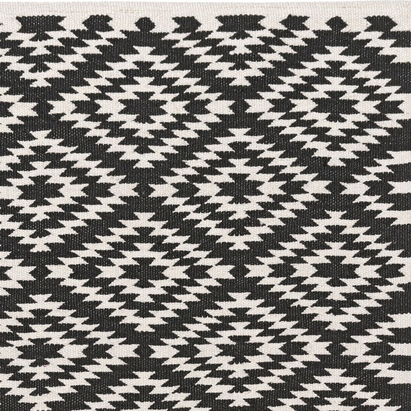  PET-Läufer Apache schwarz-ecru, 60 x 90 cm