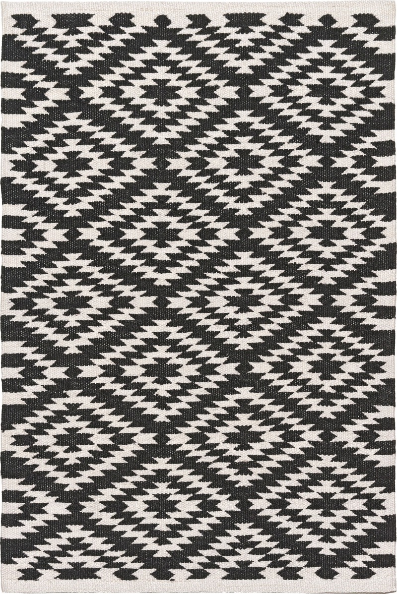  PET-Läufer Apache schwarz-ecru, 70 x 140 cm