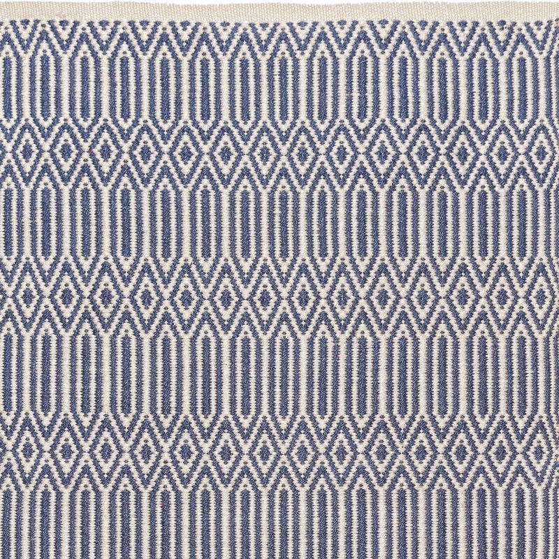  PET - Wik Teppich, blau-ecru  200 x 300 cm