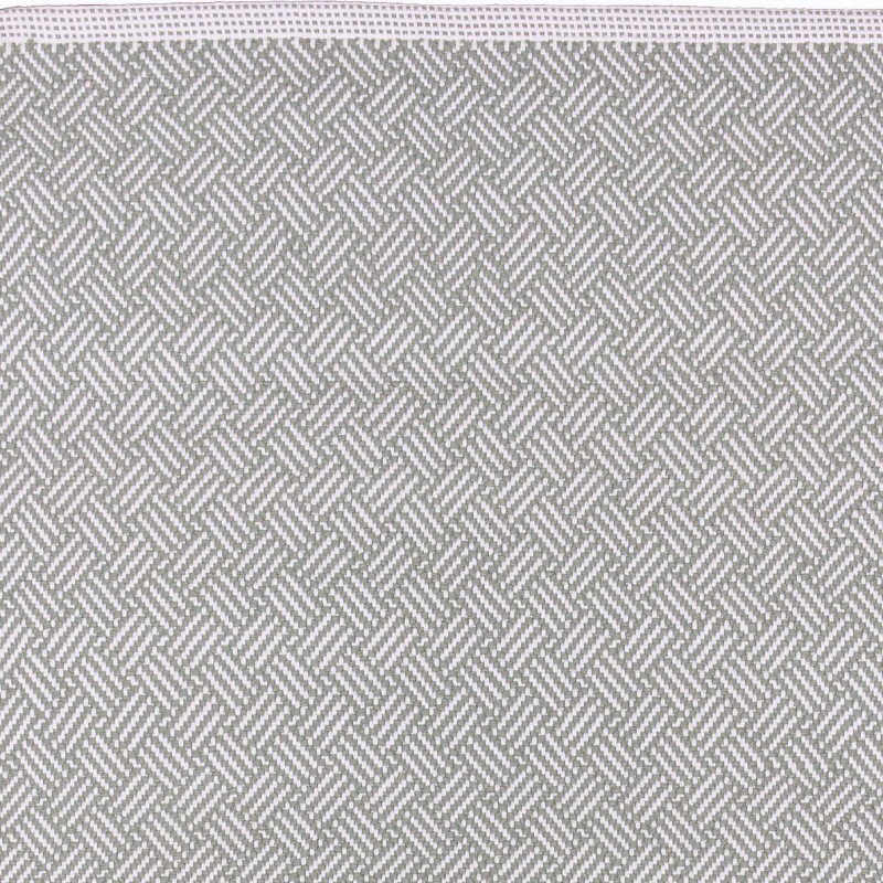  Poly-Teppich Lacis in grau/weiss, 70 x 190 cm