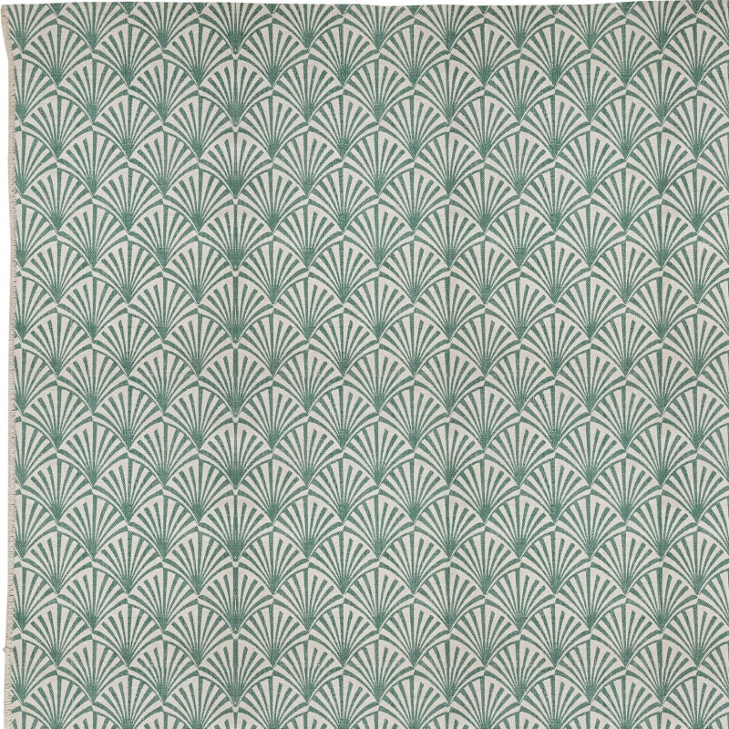  Läufer Fan in der Farbe Jade, bedruckt,     70 x 140 cm