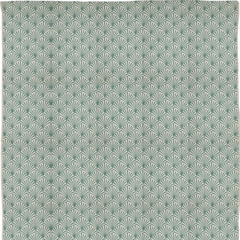  Läufer Fan in der Farbe Jade, bedruckt,     70 x 140 cm