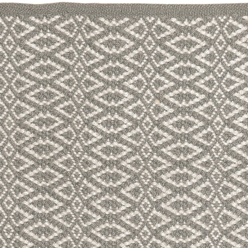  PET -  Bergen Läufer  grau-ecru 60 x 90 cm