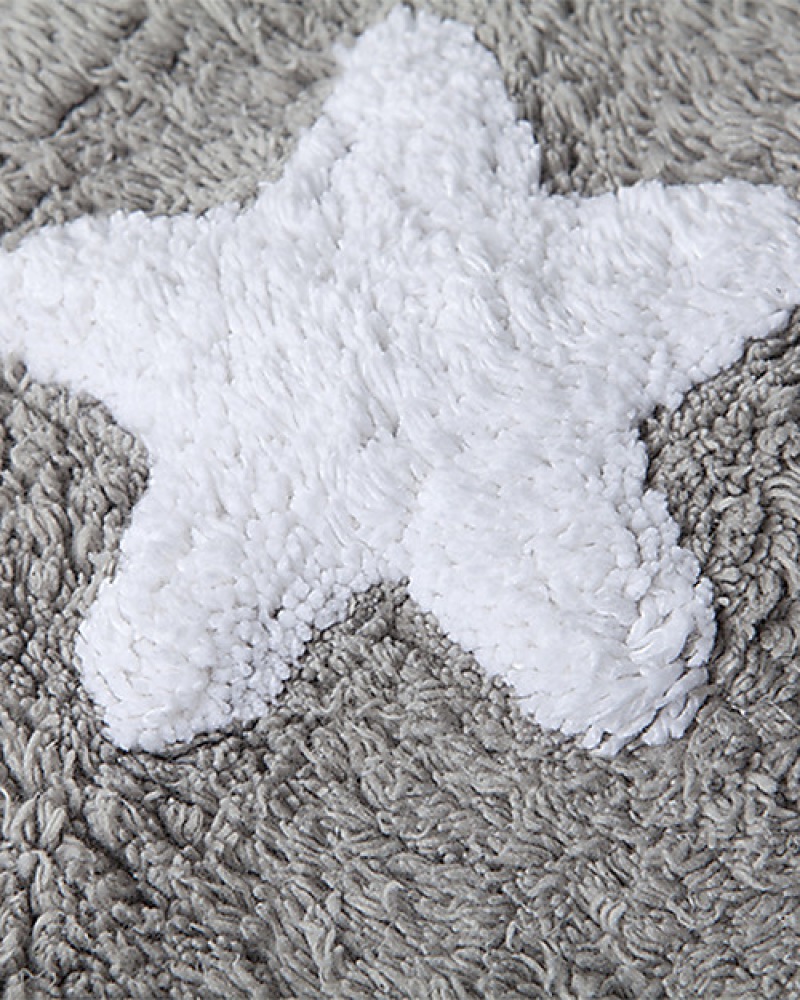  Lorena Canals Teppich Sterne grau 120 x 60 cm