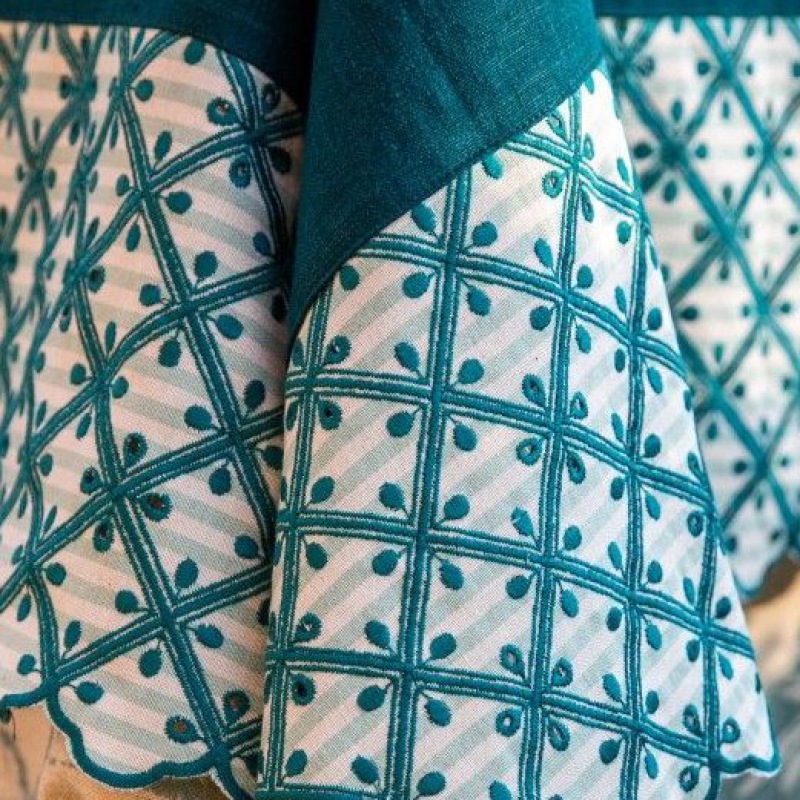  PFLEGLEICHTE TISCHDECKE Nastri aqua