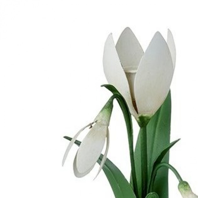  KERZENLEUCHTER Schneegloeckchen