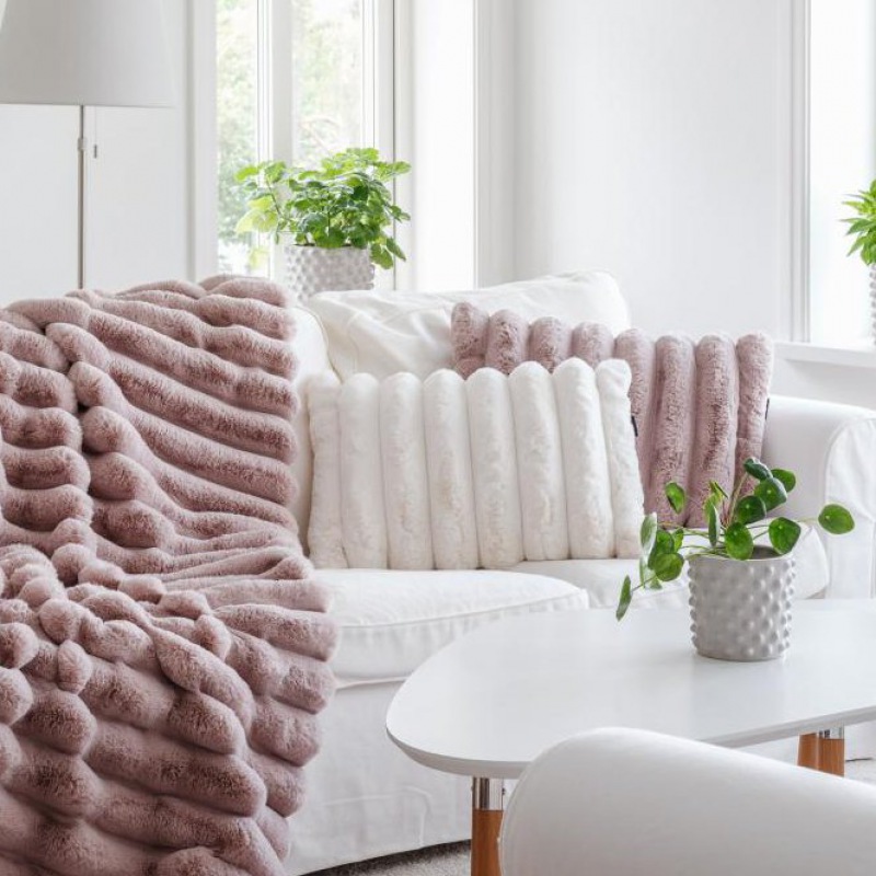  Komfort-Kissen Pompadour softrosa