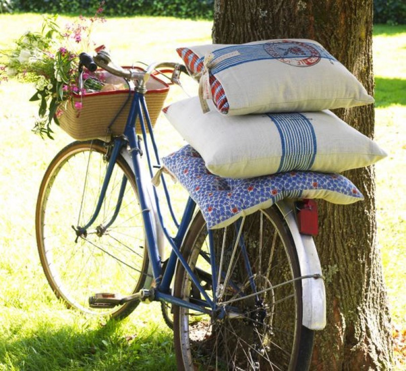  Minotier Großes Sitzkissen 2-seitig, 63 x 63 cm