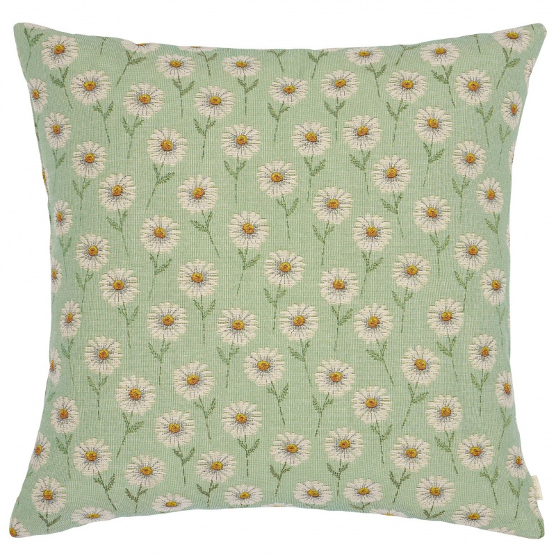  Gobelin Kissen Margerita Pistazie