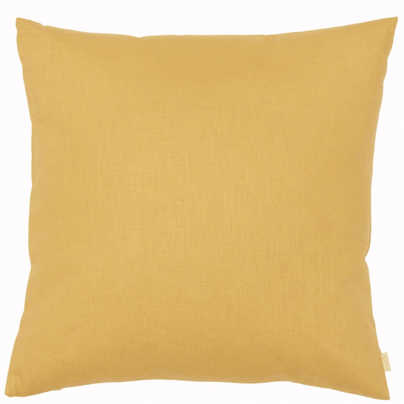  LEINENKISSEN Mustard 50 x 50 cm