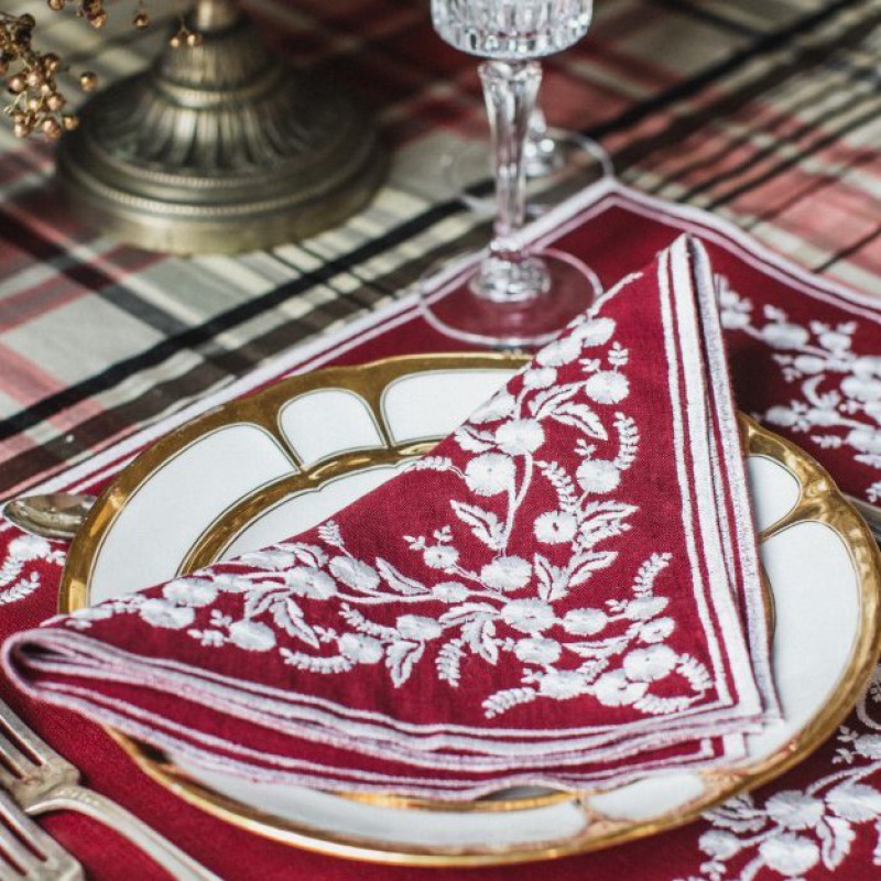 Serviette Venaria Finesse rot