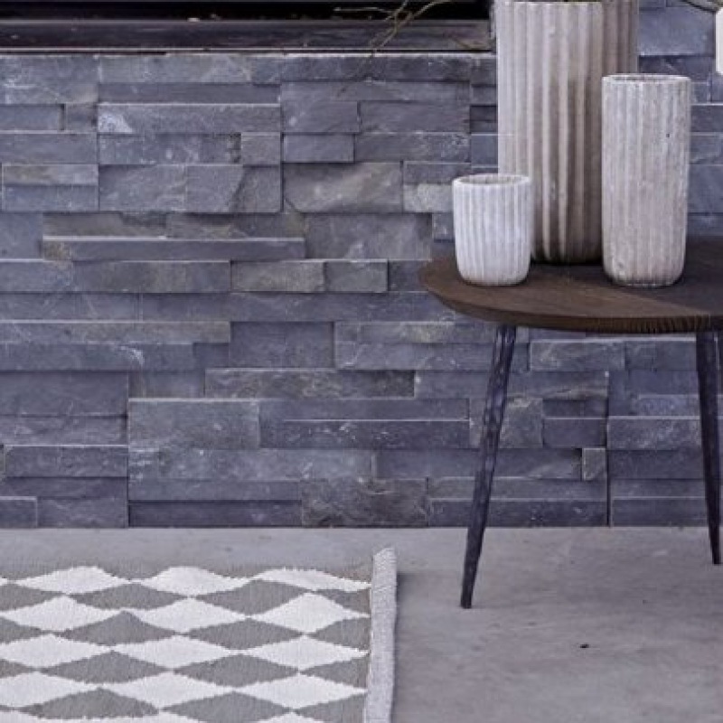  Läufer Diamond 55 x 120 cm grau-weiss