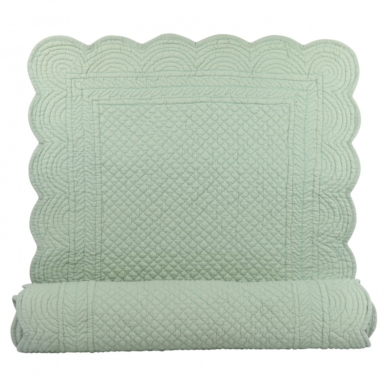  Tischläufer Boutis pastell-grün