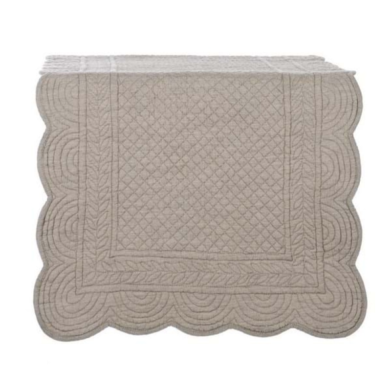  Tischläufer Boutis, warmbeige