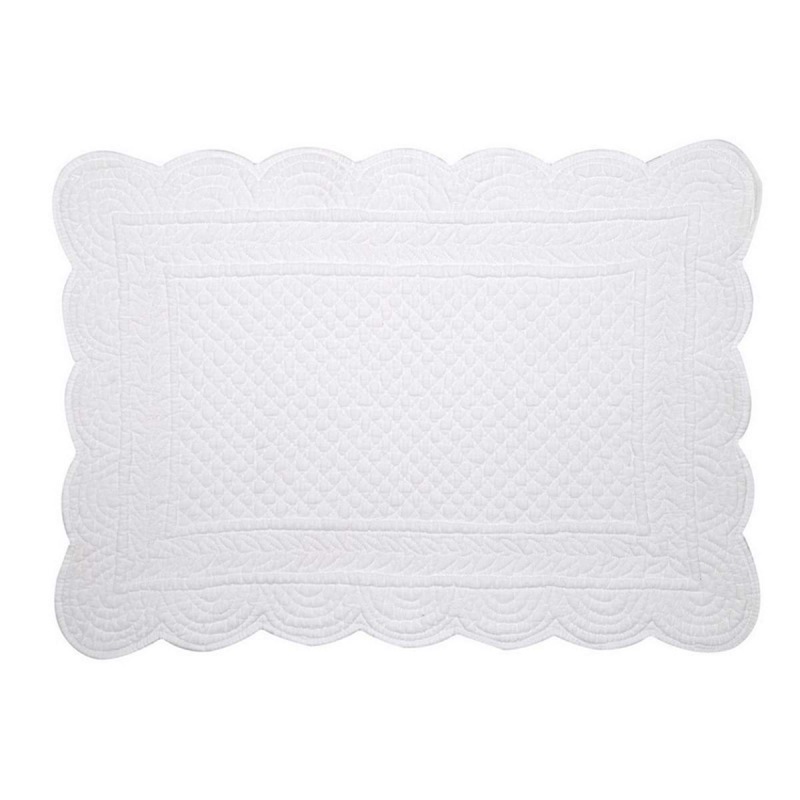  Tischset Boutis weiss